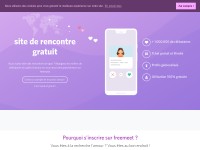 Desktop screenshot for freemeet.net