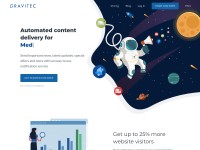 Desktop screenshot for gravitec.net