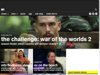 Desktop screenshot for mtv.com