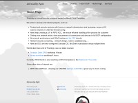 Desktop screenshot for zencurity.dk