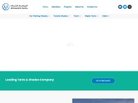 Desktop screenshot for almawsimtents.com