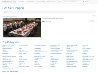 Desktop screenshot for getsetcoupon.com