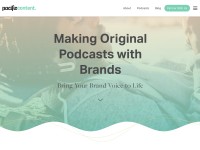 Desktop screenshot for pacific-content.com