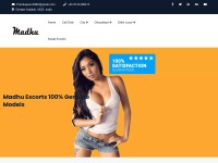 Desktop screenshot for madhuescorts.com