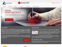 Desktop screenshot for actalis.it