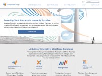 Desktop screenshot for manpowergroup.com