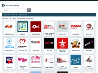 Desktop screenshot for radio-online-romania.com