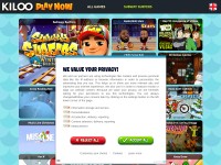 Desktop screenshot for kiloo.com