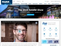 Desktop screenshot for namm.org