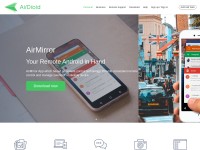 Desktop screenshot for airdroid.com