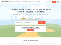 Desktop screenshot for petersons.com