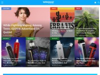Desktop screenshot for vapingdaily.com