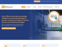 Desktop screenshot for pcmiracles.com