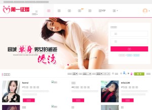 How 01zhenghun.com looks like on a tablet such as an iPad.