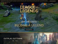 Desktop screenshot for leagueoflegends.com
