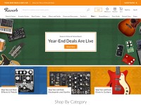 Desktop screenshot for reverb.com