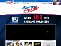 Desktop screenshot for europaplus.ru