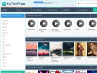 Desktop screenshot for mytinyphone.com