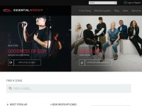 Desktop screenshot for essentialworship.com