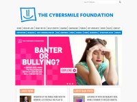 Desktop screenshot for cybersmile.org