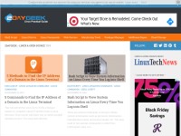 Desktop screenshot for 2daygeek.com