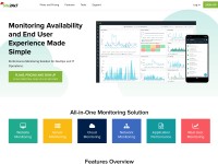 Desktop screenshot for site24x7.com