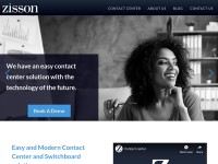 Desktop screenshot for zisson.com