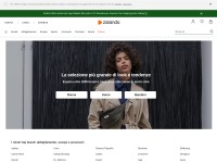 Desktop screenshot for zalando.it