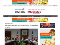 Desktop screenshot for union-morelos.mx
