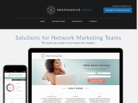 Desktop screenshot for responsivedata.com