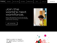 Desktop screenshot for thinkful.com