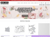 Desktop screenshot for heroarts.com