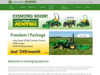 Desktop screenshot for koenigequipment.com