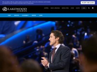 Desktop screenshot for lakewoodchurch.com