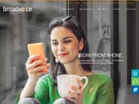 Desktop screenshot for broadvoice.com