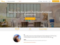 Desktop screenshot for homeexchange.com