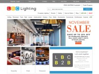 Desktop screenshot for lbclighting.com