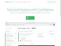 Desktop screenshot for travis-ci.org