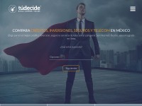 Desktop screenshot for tudecide.com
