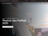 Desktop screenshot for hollywoodbowl.com