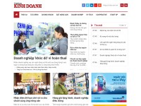 Desktop screenshot for thoibaokinhdoanh.vn