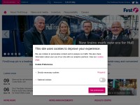 Desktop screenshot for firstgroupplc.com