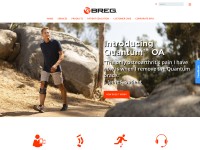 Desktop screenshot for breg.com