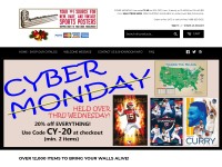 Desktop screenshot for sportsposterwarehouse.com