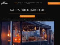 Screenshot of natespublicbbq.nl