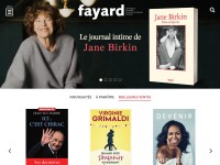 Desktop screenshot for fayard.fr