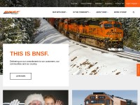 Desktop screenshot for bnsf.com