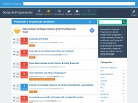 Desktop screenshot for dudasprogramacion.com