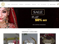 Desktop screenshot for indianjewelsonline.com