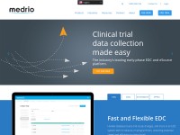 Desktop screenshot for medrio.com